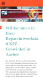 Mobile Screenshot of kfz-grawinkel.de